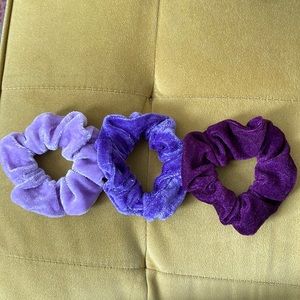 Purple Scrunchie Set💜🦄